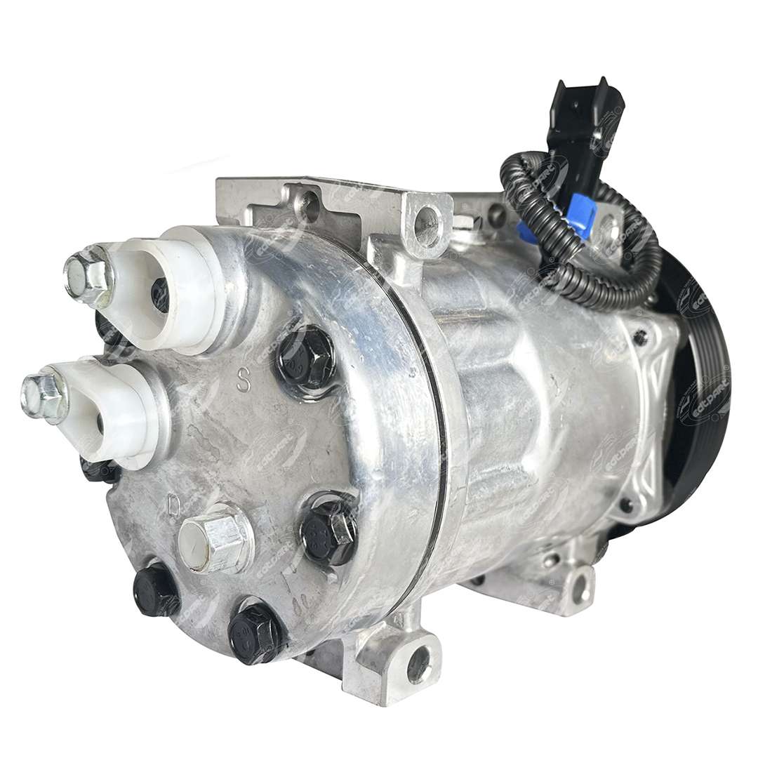 COMPRESOR DE AIRE ACONDICIONADO PARA NAVISTAR INTERNATIONAL PROSTAR 9200, 9400. - Imagen 2